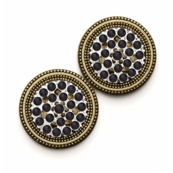 gold_rhinestone_black_cluster_pair